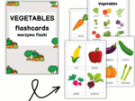 WARZYWA FISZKI , VEGETABLES FLASHCARDS