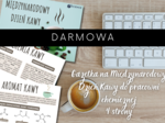 Gazetka na Międzynarodowy Dzień Kawy do pracowni chemicznej