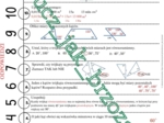 Figury geometryczne, klasa 7, sztafeta zadaniowa, powtórzenie przed sprawdzianem