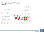 Wzór algebraiczny (A+B)^2, rozkład (ułamki) | matematyka, algebra | 26 kolumn