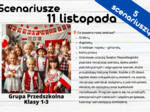 Scenariusz uroczystości – 11 listopada + karty pracy, dyplomy i medale - Święto Niepodległości,