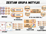 ZESTAW MOTYLKI