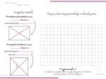 Prostokąty i kwadraty - notatka do uzupełnienia