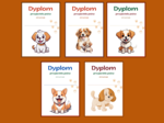 DZIEŃ KUNDELKA - dyplomy - 11 wersji - biblioteka - świetlica