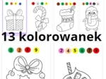 Świąteczne kolorowanki do przedszkola i na świetlicę