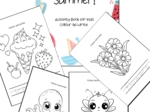 Hello Summer ! Activity book for kids. Koloruj i ćwicz angielski