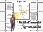 Notatka okienkowa/stacja zadaniowe/notatka/notatka graficzna/karta pracy/sketchnotka „Mapa i skala”, „Odległości na mapie i w terenie” w pdf. Geografia 5, dział „Mapa Polski”. Materiał wykonany na podstawie podręcznika z wydawnictwa Nowa Era – nowość 202