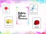 Kolory - karty edukacyjne dla najmłodszych