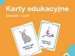 Karty edukacyjne "Dźwięk i ruch"