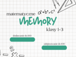 MEMORY MATEMATYCZNE