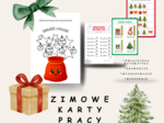 Zimowe karty pracy - Boże Narodzenie