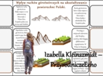 Notatka okienkowa/stacja zadaniowe/notatka/notatka graficzna/karta pracy/sketchnotka „Góry w Europie i Polsce” w pdf. Geografia 7, dział „Środowisko przyrodnicze Polski”. Materiał wykonany na podstawie podręcznika z wydawnictwa Nowa Era – nowość 2024/202