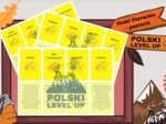 Fiszki literackie_bohaterowie klasa 1 (100 postaci)_Polski Level Up