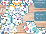 Układanka sześciokątna podłogowa - Morza i Oceany