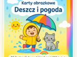 Karty obrazkowe "Deszcz i pogoda"