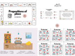 Prepositions of place: MINI PACK - zestaw gier