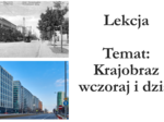 Klasa 4 - Krajobraz wczoraj i dziś - prezentacja