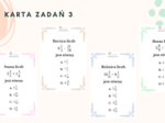 KARTA ZADAŃ 3