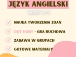 DZIEŃ KROPKI, JĘZYK ANGIELSKI, GRA DLA KLAS 3-4, DOT HUNT - BUILD A SENTENCE