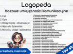 Logopeda - bazowe umiejętności komunikacyjne - ćwiczenia - przykłady, inspiracje.