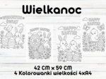 Wielkanocne Kolorowanki XXL!