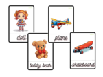 Karty obrazkowe i wyrazowe TOYS