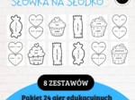 Słówka Na Słodko – Pakiet 24 gier edukacyjnych do nauki słownictwa z „Shine on 2”