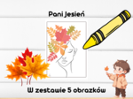 Pani Jesień - pomysł na pracę plastyczną