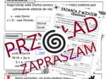 Zadania z wiekiem - równania. Wklejka do zeszytu.
