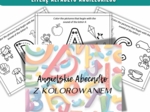 Angielskie Abecadło z kolorowaniem