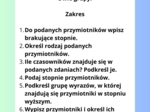 Sprawdzian- gramatyka nr 2