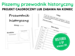 Piszemy przewodnik historyczny - klasa 4