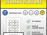 Domino - Ułamki złożone | matematyka
