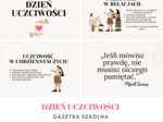 Gazetka szkolna „Dzień Uczciwości” + 20 pytań do dyskusji