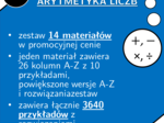 Arytmetyka | matematyka | zestaw promocyjny