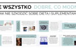 Edukacja Zdrowotna, Godzina wychowawcza- Nie wszystko  dobre, co modne- jak nie szkodzić sobie dietą i suplementami– kl 7- 17 Slajdów PDF
