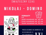 Mikołaj - domino xxl - aktywizująca kolorowanka