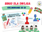 BINGO dla dwojga – Odejmowanie od 20 / gra planszowa