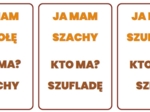 Gra JA MAM głoski szumiące