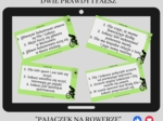 dwie prawdy i fałsz, 2 prawdy i fałsz - "Pajączek na rowerze"
