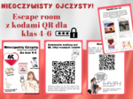 Polonistyczny escape room z kodami QR, lekcja na Międzynarodowy Dzień Języka Ojczystego.