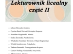 Lekturownik dla liceum II