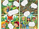 Komiks edukacyjny o ekologii