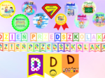 Dzień Przedszkolaka - girlandy, medale, dyplomy