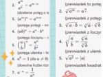 Potęgowanie i pierwiastkowanie