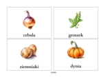 KARTY EDUKACYJNE WARZYWA I OWOCE + UKŁADANKA I MEMORY