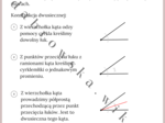 Dwusieczna kąta - notatka