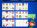 CHRISTMAS Świąteczny Zestaw Edukacyjny dla Klas 1-3
