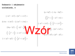 Dodawanie i odejmowanie wielomianów | matematyka, algebra | 26 kolumn