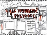 Klasa 4. Przyroda. Karta pracy. Jak poznawać przyrodę